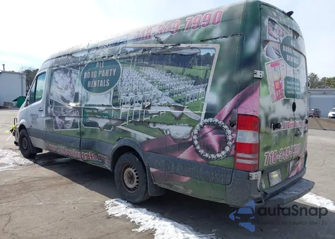 2013 Mercedes-Benz Sprinter 2500 High Roof from USA, damaged, VIN WD3PE8CC3D5773150